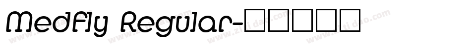 Medfly Regular字体转换